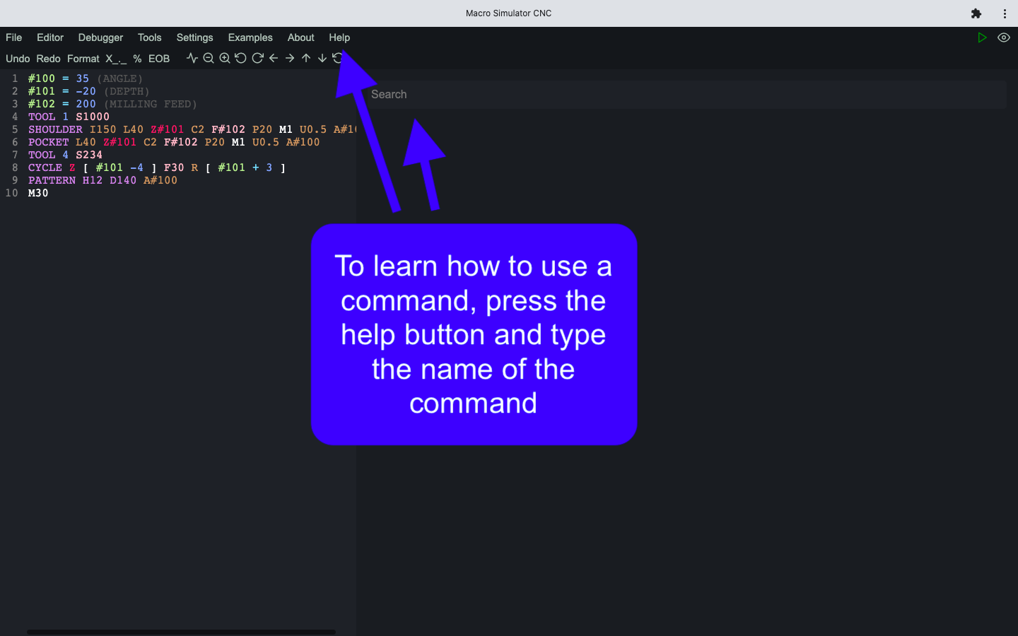 Micro-commands manual